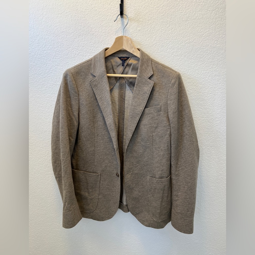 Goodman Brown Knit Blazer